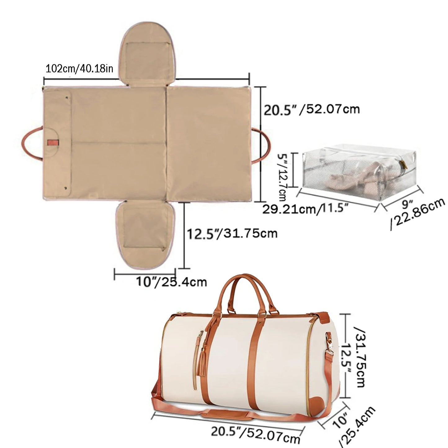 Women's Travel Duffel Bag