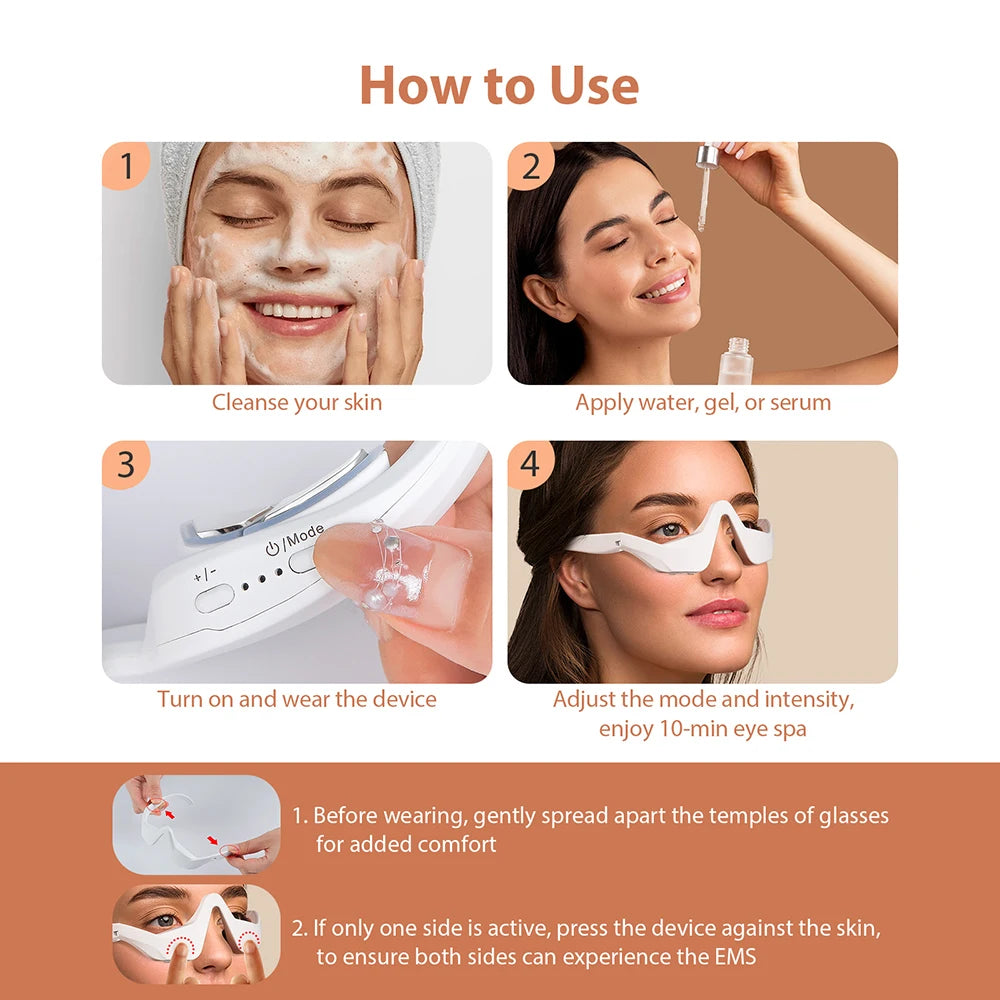 3D LED Eye Massager