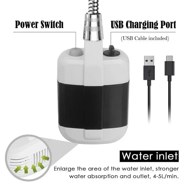 Portable Outdoor Electric Shower