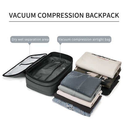 Vacuum Seal Travel Backpack